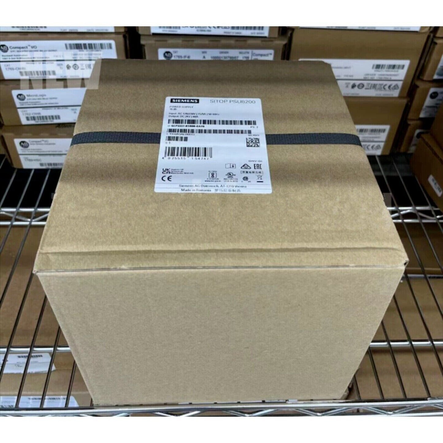 Siemens SITOP PSU8200 power supply unit box, product packaging.