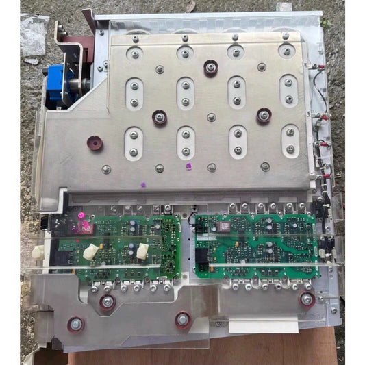 Siemens 6SL3352-1AG35-8CA1 power block, featuring circuit boards and metal components for industrial automation.