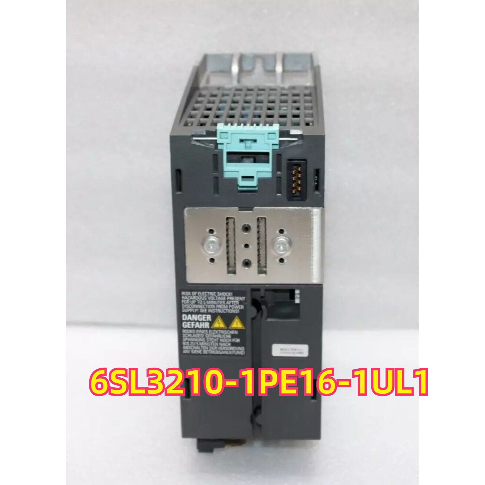 Siemens SINAMICS Power Module PM240-2, 6SL3210-1PE16-1UL1, industrial automation part.