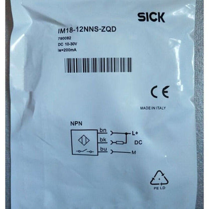 SICK IM18-12NNS-ZQD Photoelectric Switch Sensor, 790082, DC 10-30V, NPN, MADE IN ITALY