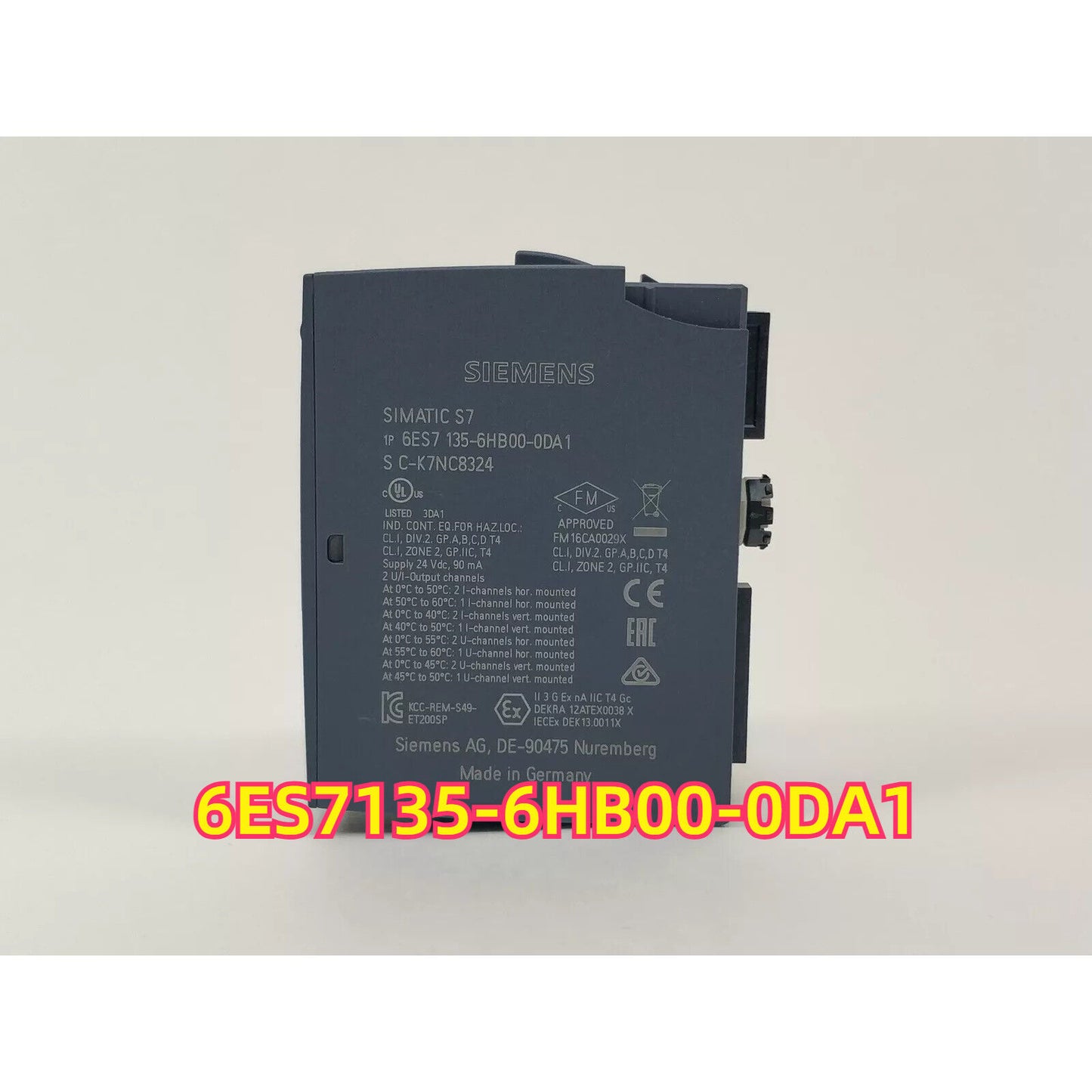 Siemens 6ES7135-6HB00-0DA1 ET 200SP Analog Output Module, industrial automation PLC part