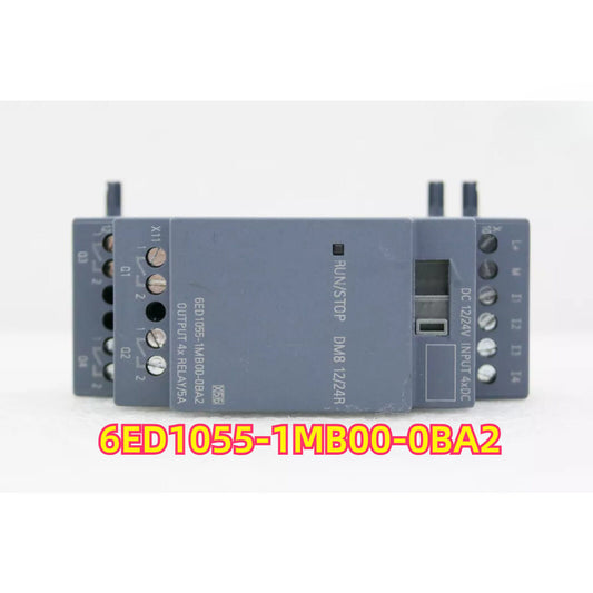 Siemens LOGO! 8 DM8 12/24R Expansion Module, 6ED1055-1MB00-0BA2, with digital inputs and outputs, for industrial automation