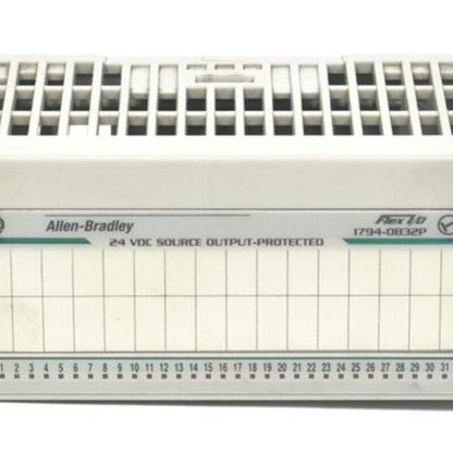 Allen-Bradley 1794-OB32P FLEX I/O Digital Output Module. 24V DC source output with 32 points.
