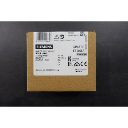 Siemens SIMATIC ET 200SP Analog Input Module for industrial automation, 480VAC