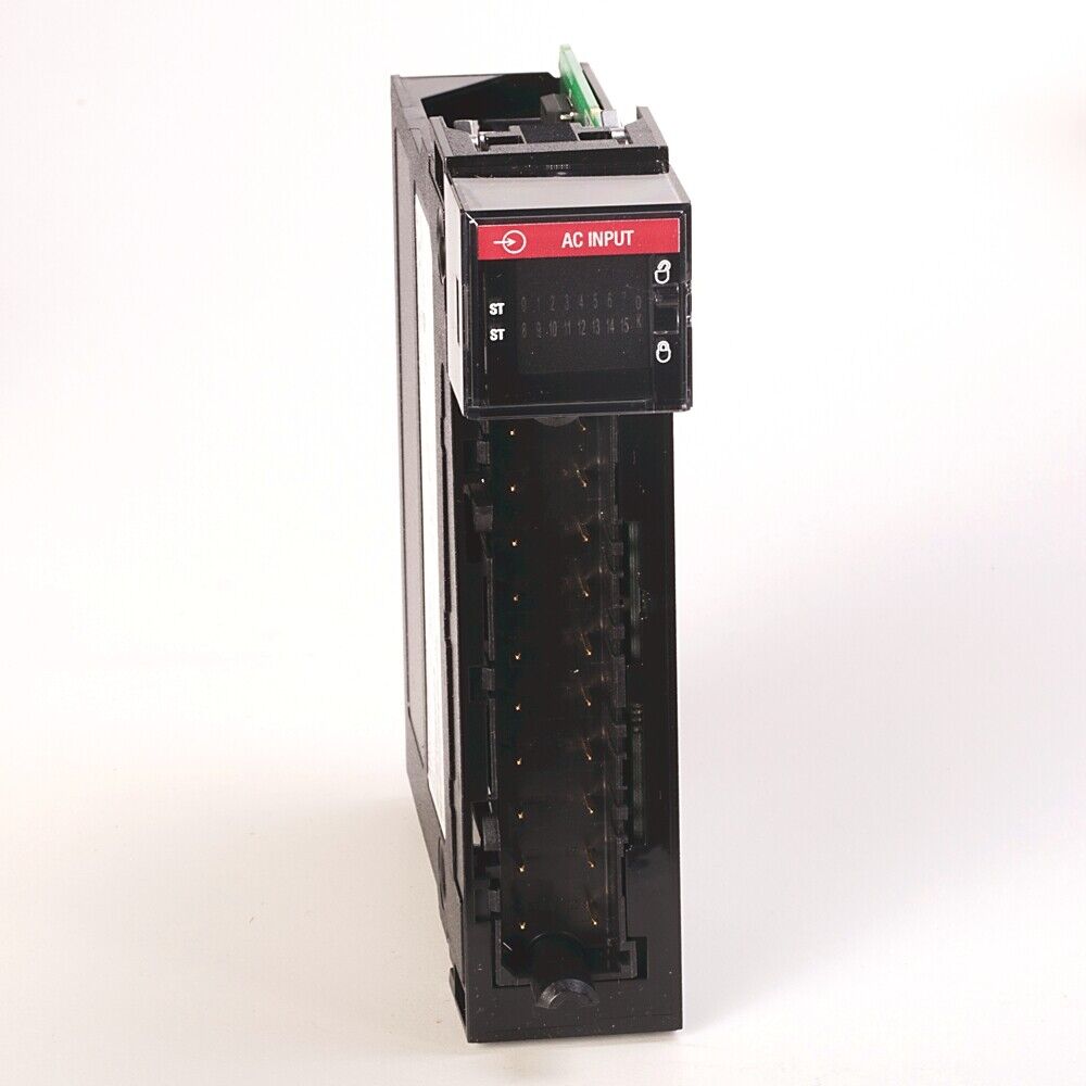 Allen-Bradley 1756-IM16I/A ControlLogix 16 Point AC Input Module, black module with 'AC INPUT' label