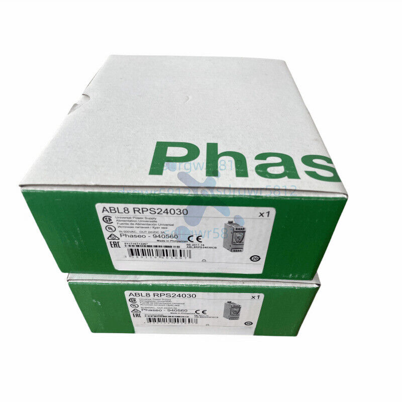 Schneider Electric Phaseo ABL8RPS24030 power supply boxes, 24VDC output, new