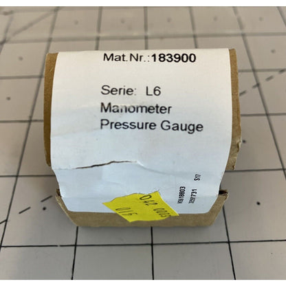 Valve | Festo | MA-40-10-G1/4-EN 183900 Manometer Pressure Gauge Series L6