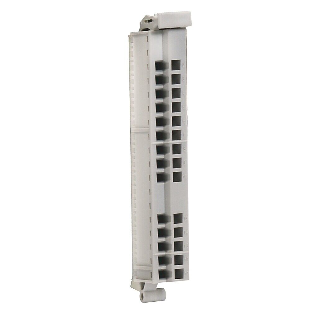 Allen-Bradley 5069-RTB14CJC-SCREW PLC Terminal Block, gray plastic, screw terminals for industrial automation.