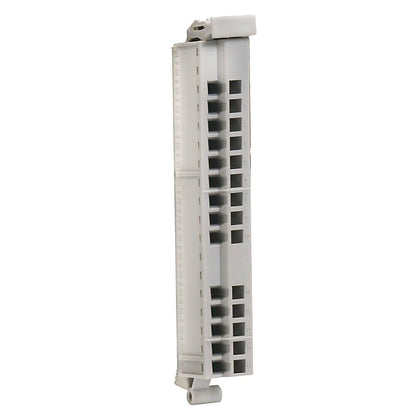 Allen-Bradley 5069-RTB14CJC-SCREW PLC Terminal Block, gray plastic, screw terminals for industrial automation.