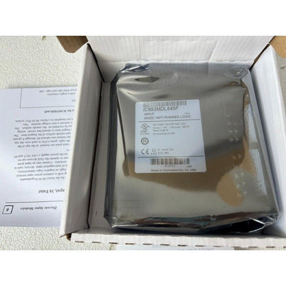 FANUC IC693MDL645F Input Module in box, 24VDC 16PT POS/NEG Logic, Made in USA.