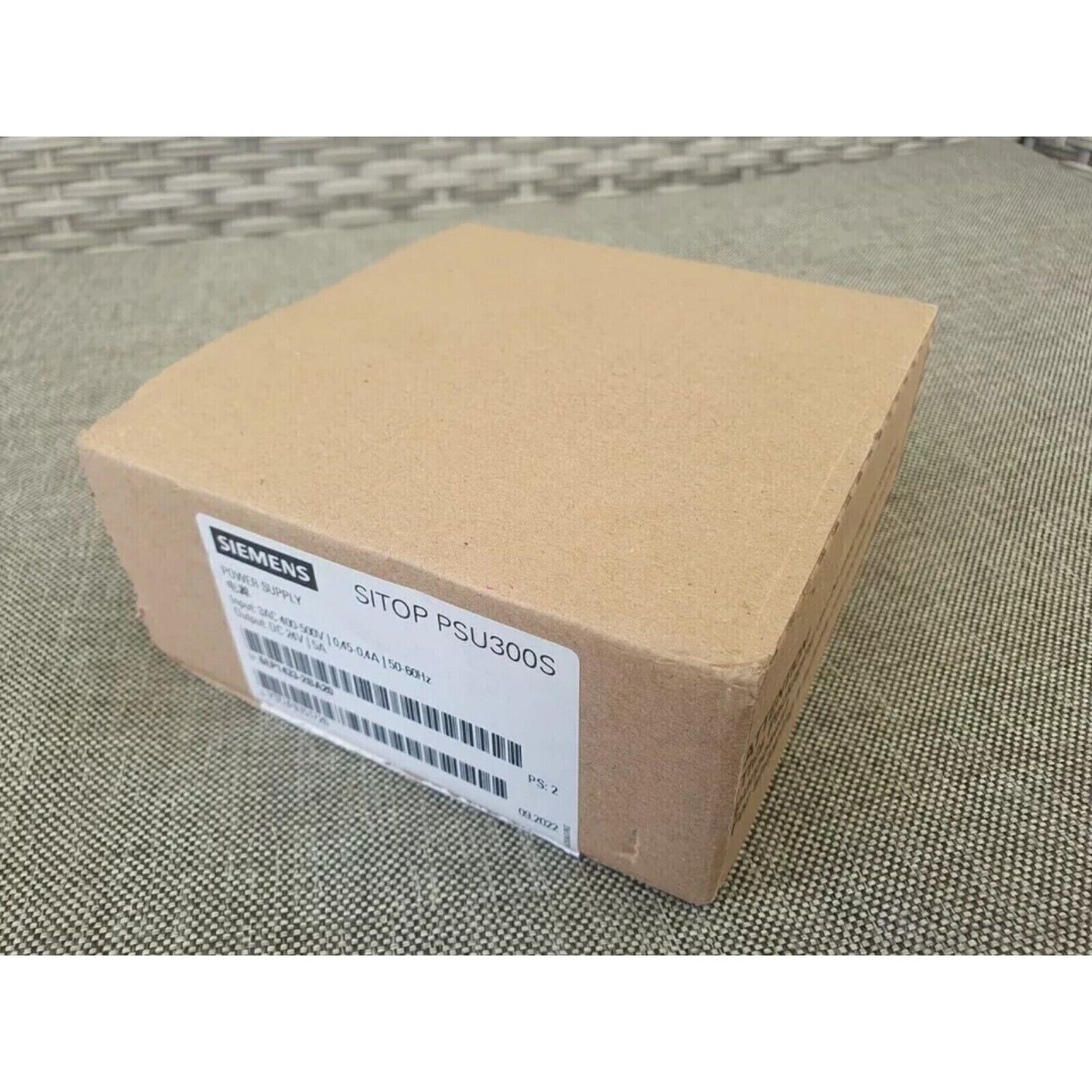 Siemens SITOP PSU300S Power Supply in box, industrial automation part.