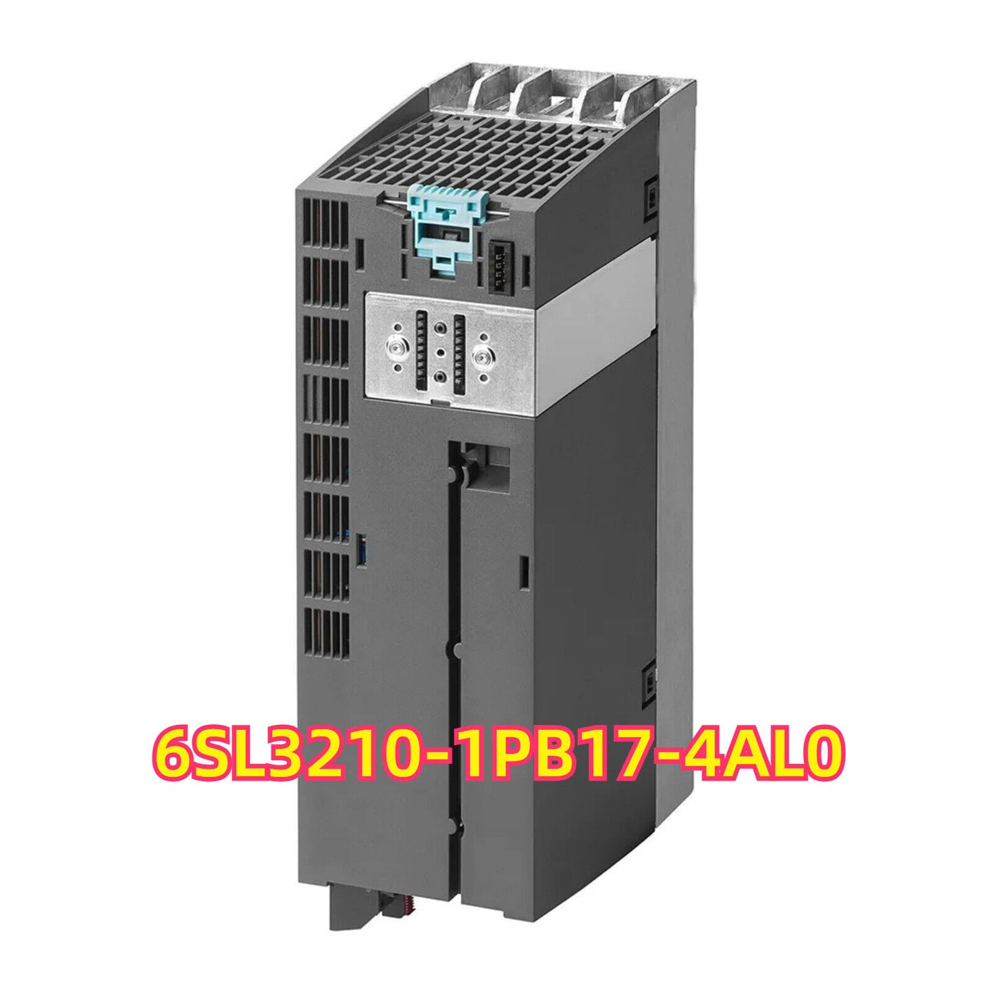 Siemens SINAMICS Power Module PM240-2, Model 6SL3210-1PB17-4AL0. Industrial automation part, grey.