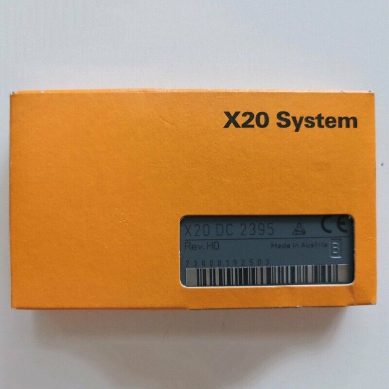 B&R X20 System X20DC2395 module box, orange industrial automation part, New In Box