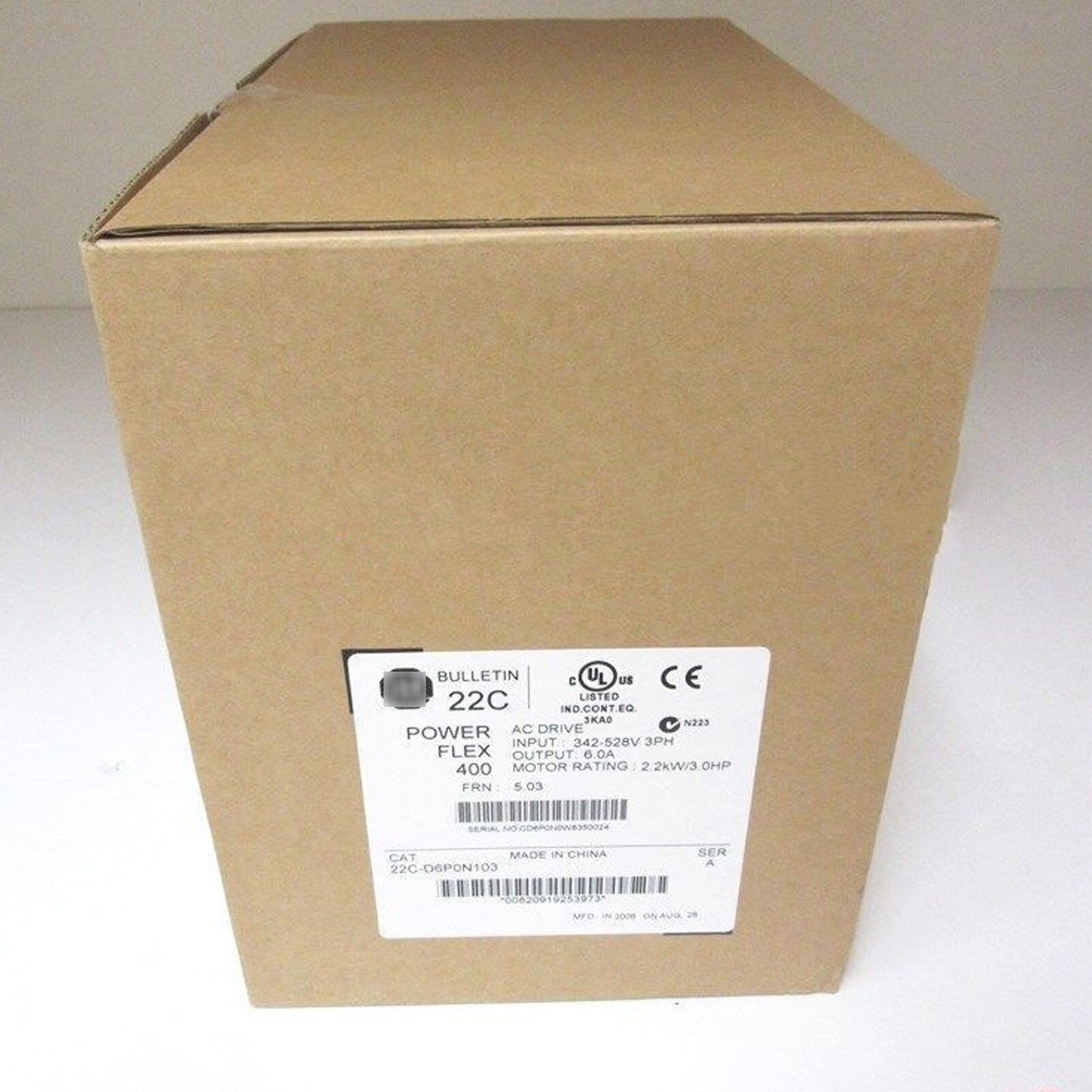 1PC NEW IN BOX 22C-D6P0N103 POWER 400 AC DRIVE one year warranty #A1