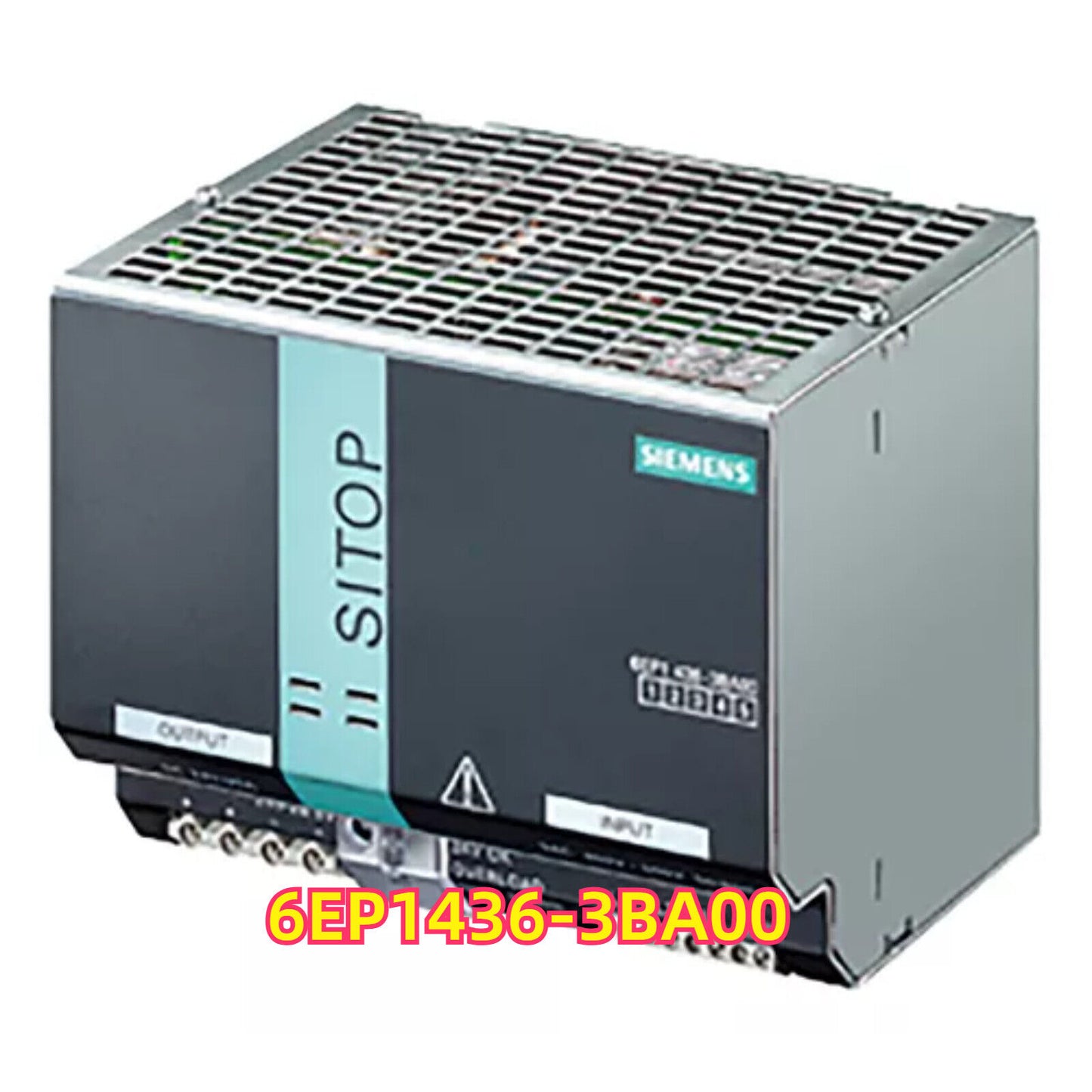 Siemens SITOP Modular Stabilized Power Supply 6EP1436-3BA00, black and gray industrial equipment