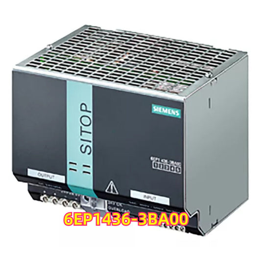 Siemens SITOP Modular Stabilized Power Supply 6EP1436-3BA00, black and gray industrial equipment