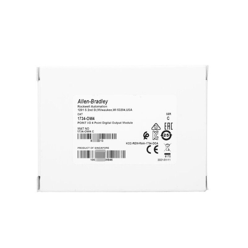 Allen-Bradley 1734-OW4 POINT I/O 4 Point Digital Output Module, new sealed product packaging