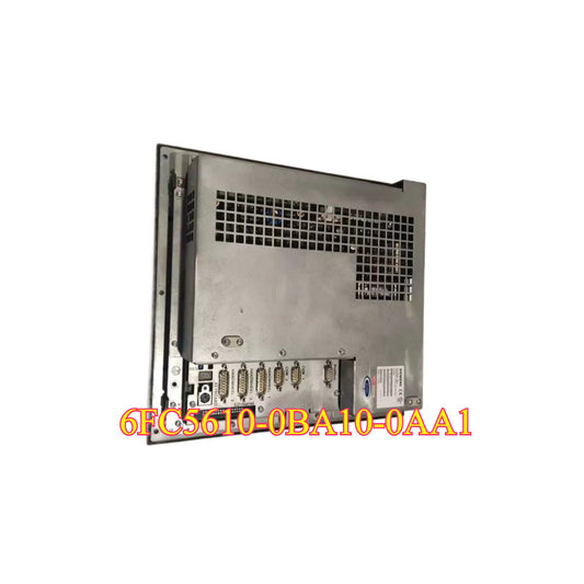 Siemens 802D CNC system panel 6FC5610-0BA10-0AA1, industrial automation part, silver metal