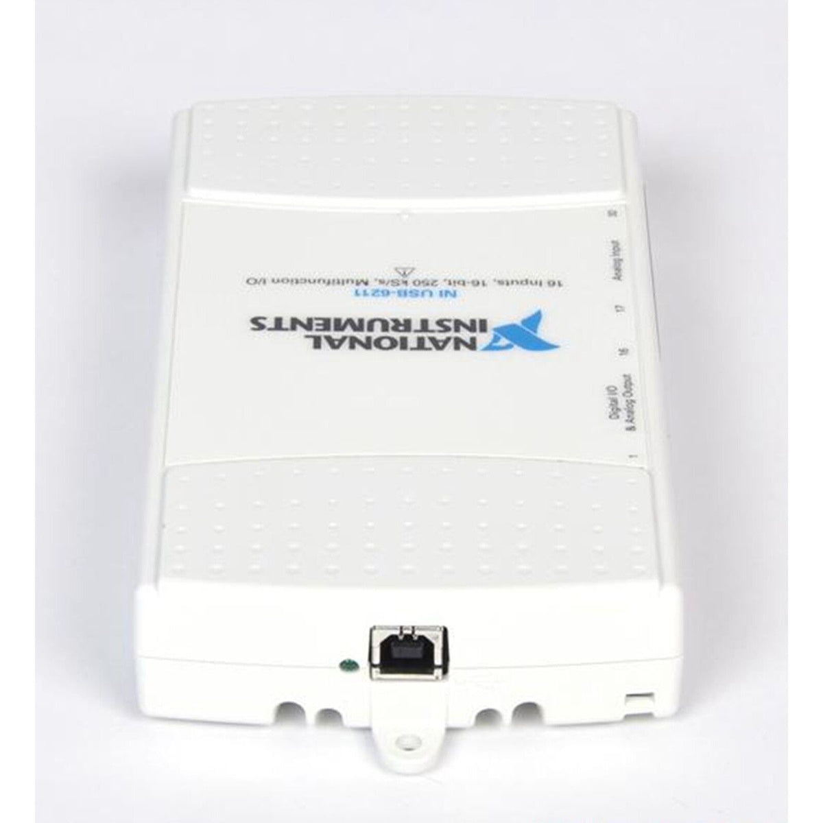 National Instruments USB-6211 Multifunction I/O Device, white enclosure, for data acquisition