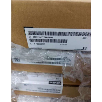 Siemens SINAMICS S120 Single Motor Module 6SL3120-2TE21-0AD0 box, product packaging.