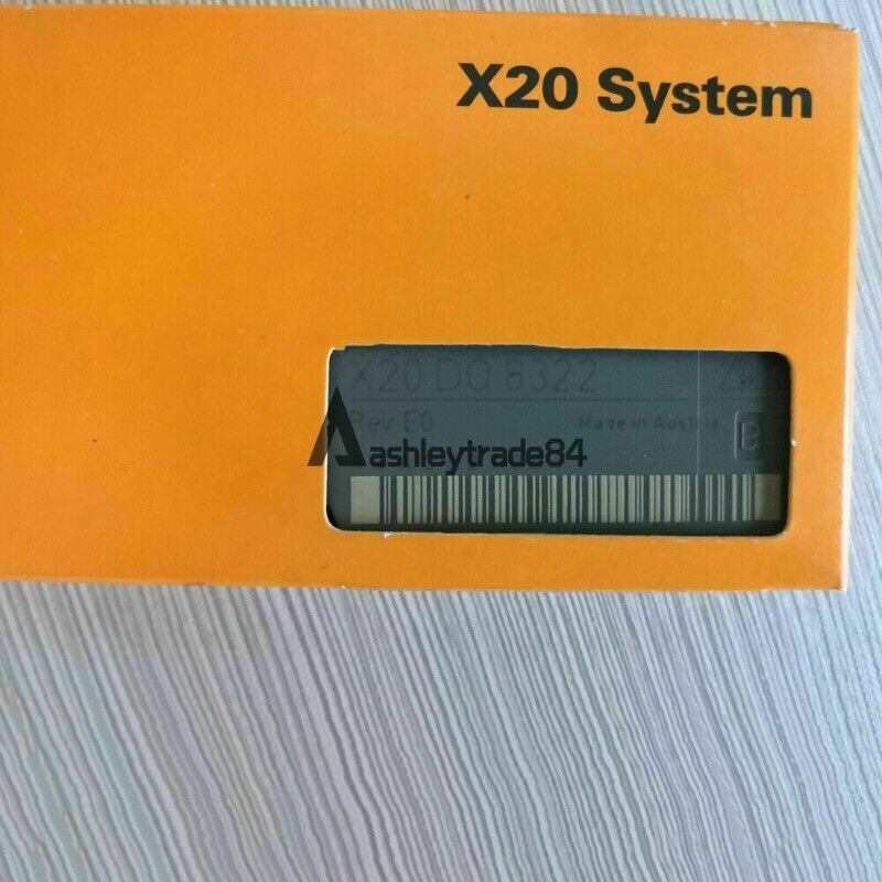 B&R X20 System Output Module X20DO8322 PLC Module. Orange box with product details.