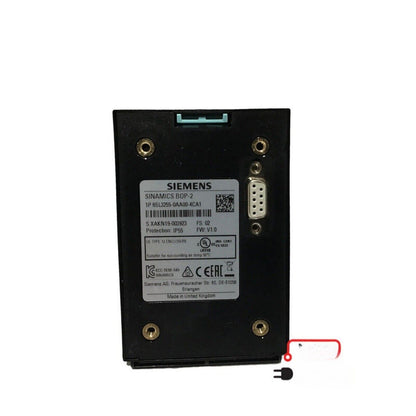 Siemens SINAMICS BOP-2 control unit 6SL3255-0AA00-4CA1 for industrial automation, IP55, made in UK.