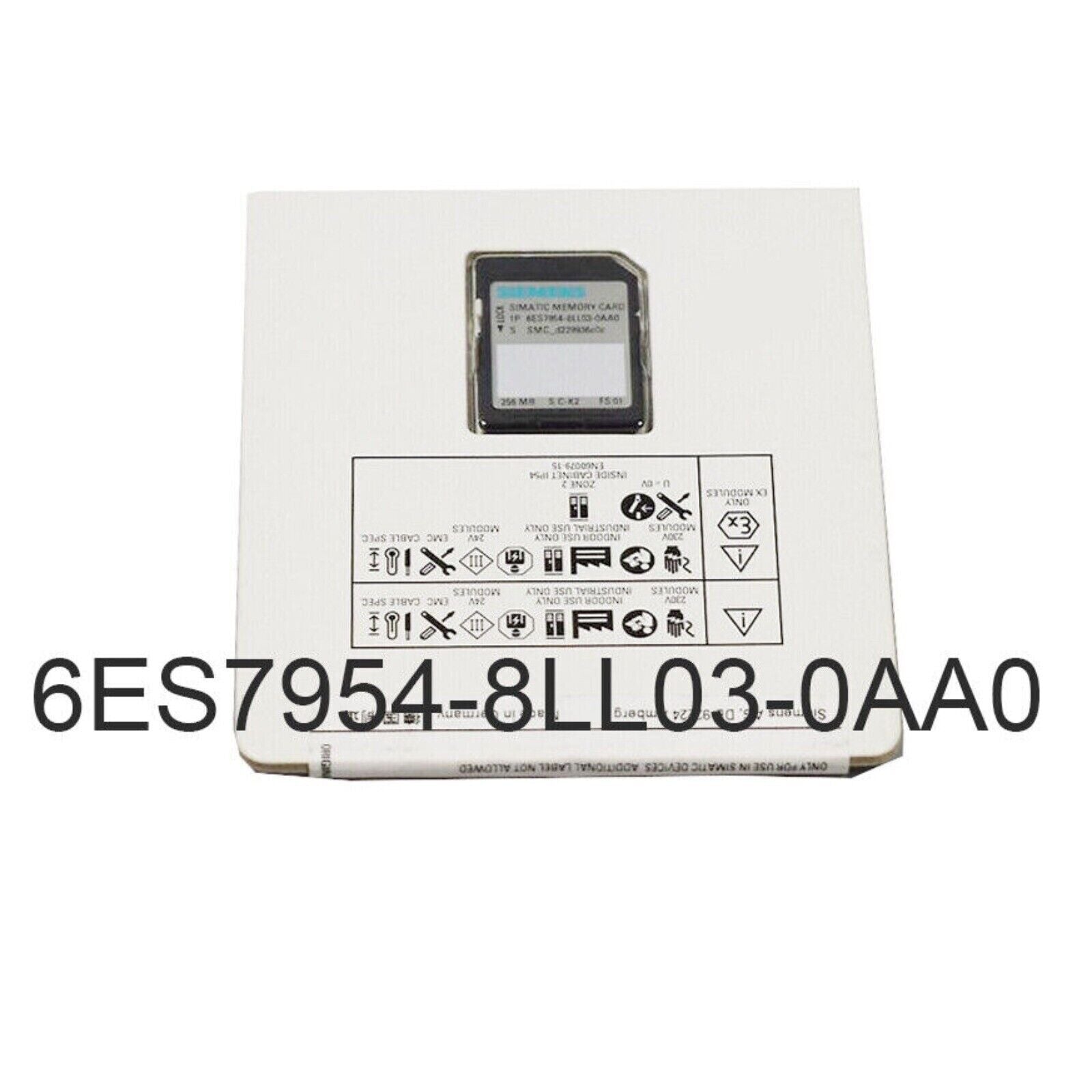 Siemens SIMATIC S7-1500 Memory Card 6ES7954-8LL03-0AA0, 256 MB, industrial automation part
