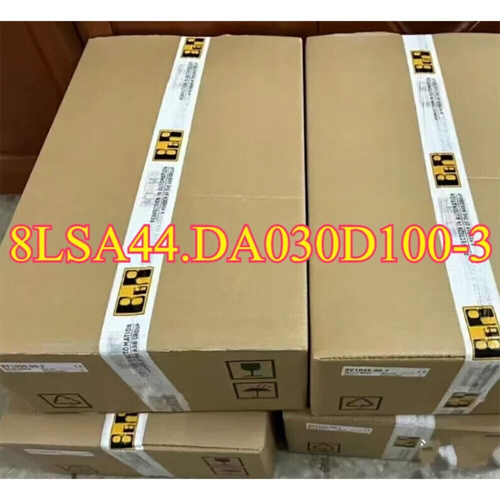 8LSA44.DA030D100-3 Servo Motor boxes, new in box, expedited shipping, automation parts.