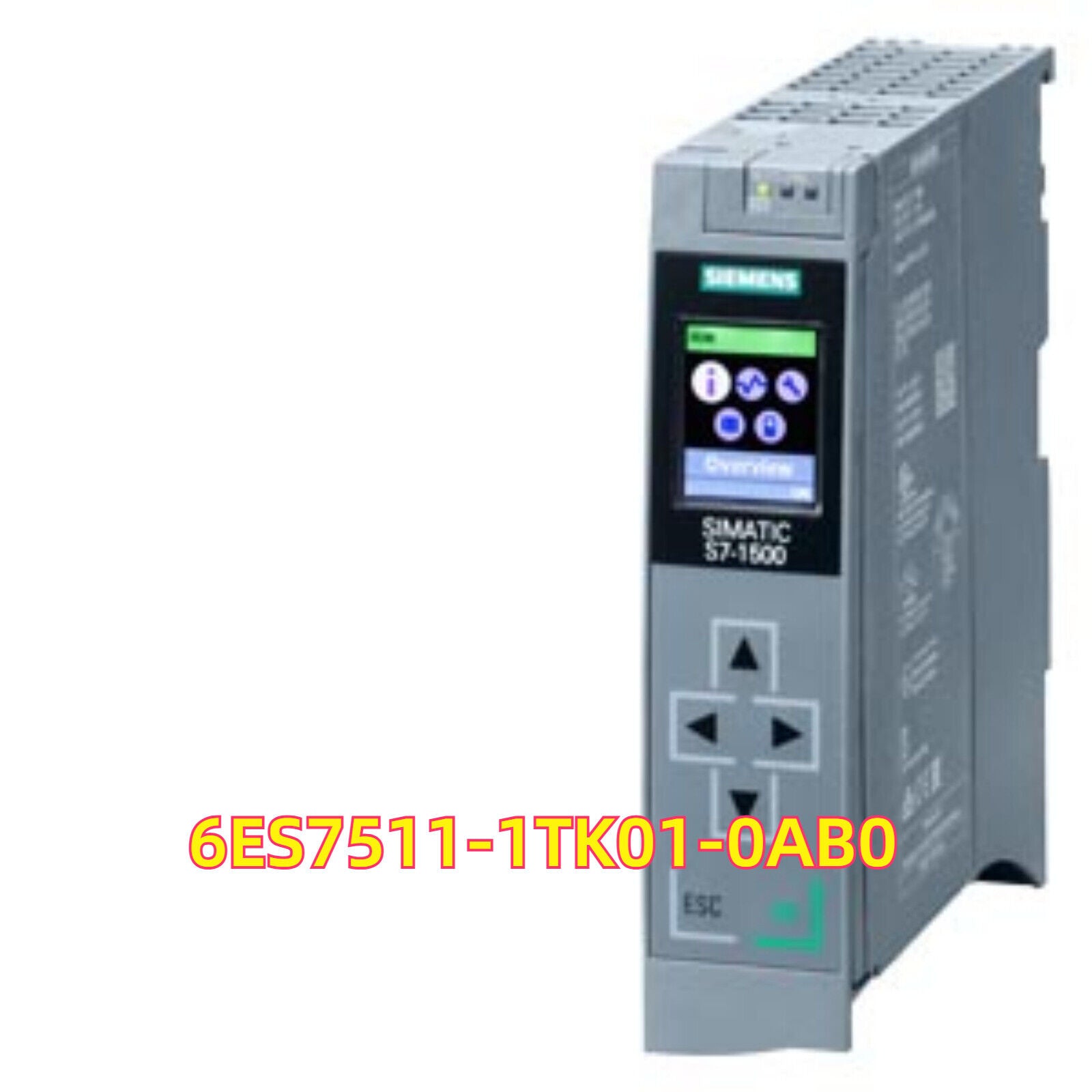 Siemens SIMATIC S7-1500 PLC 6ES7511-1TK01-0AB0, Industrial Automation Part