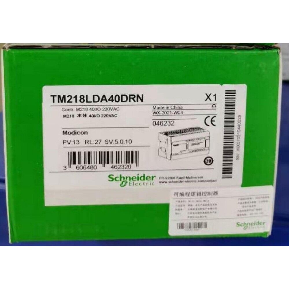 Schneider Electric TM218LDA40DRN PLC Module, new industrial automation part