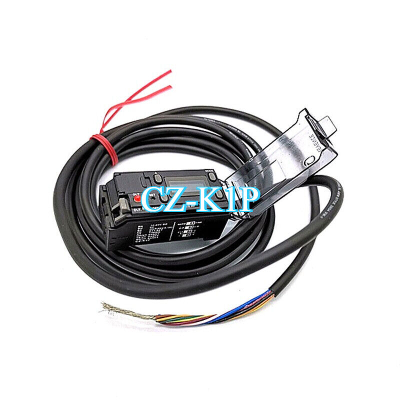 Keyence CZ-K1P Fiber Optic Sensor Amplifier with Cable