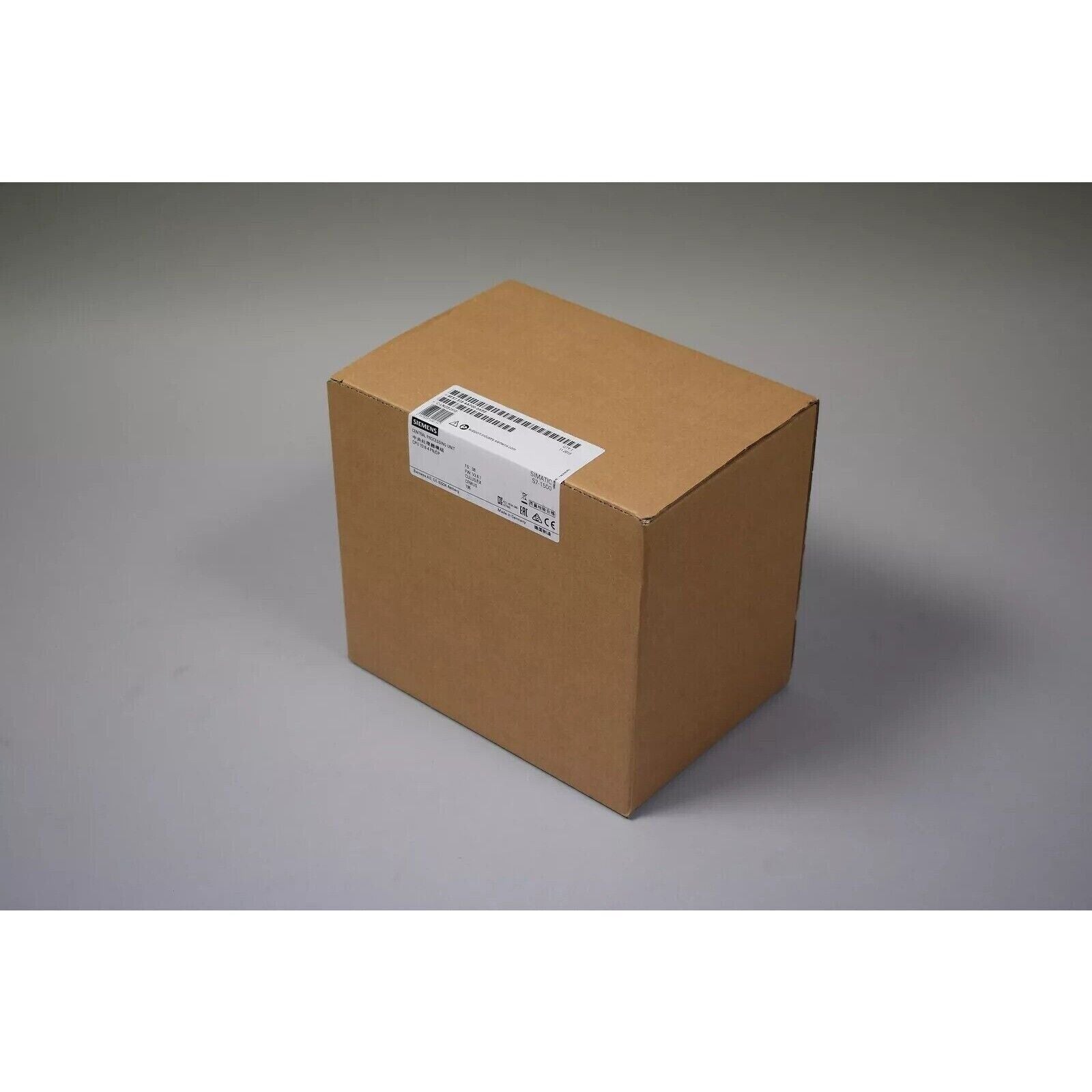 Siemens S7-1500 PLC in box, product packaging, industrial automation part