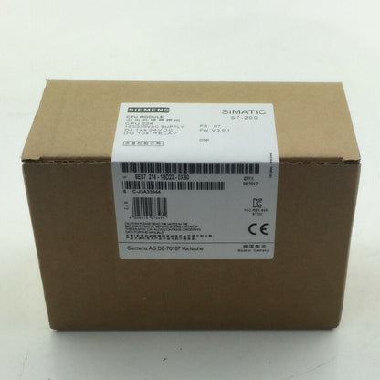 Siemens SIMATIC S7-200 CPU Module 6ES7 214-1BD23-0XB0, Made in Germany, product packaging