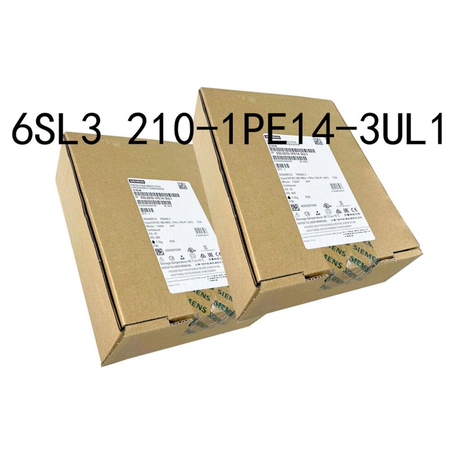 PLC | Siemens | 6SL3210-1PE14-3UL1 6SL3 210-1PE14-3UL1 SINAMICS POWER MODULE PM240-2