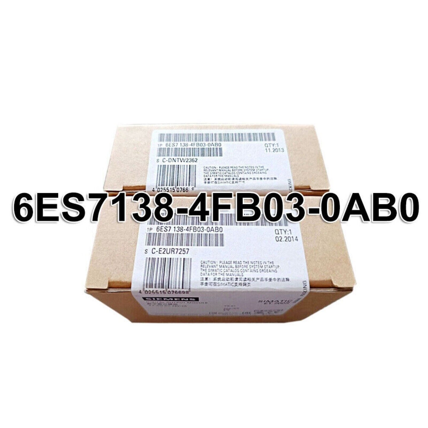 Industrial Communication | Siemens | 6ES7 138-4FB03-0AB0 6ES7138-4FB03-0AB0 DP ELECTRON MODULE FOR ET200S