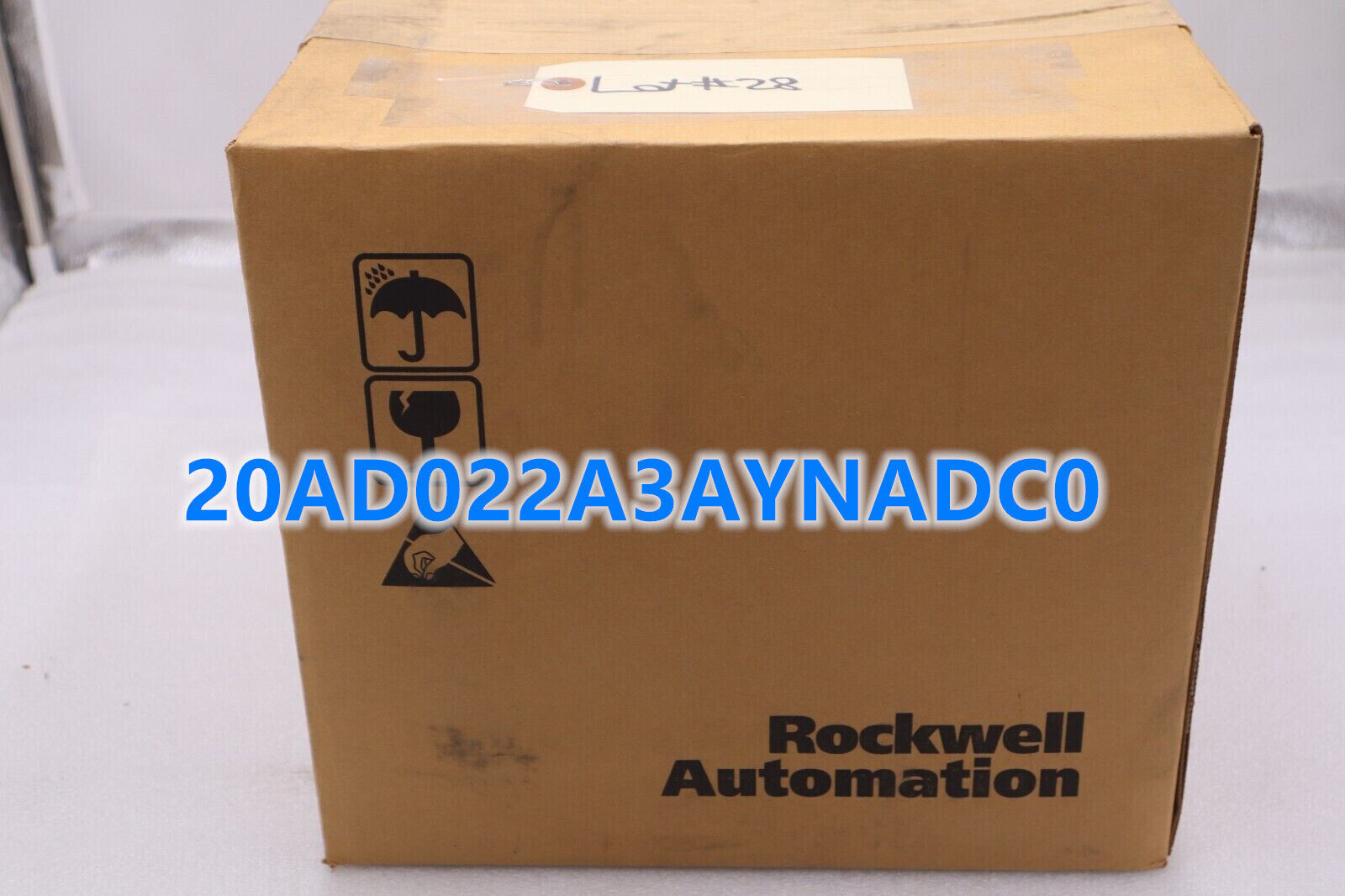 Allen-Bradley 20AD022A3AYNADC0 PowerFlex 70 AC Drive box, Rockwell Automation product in industrial automation.