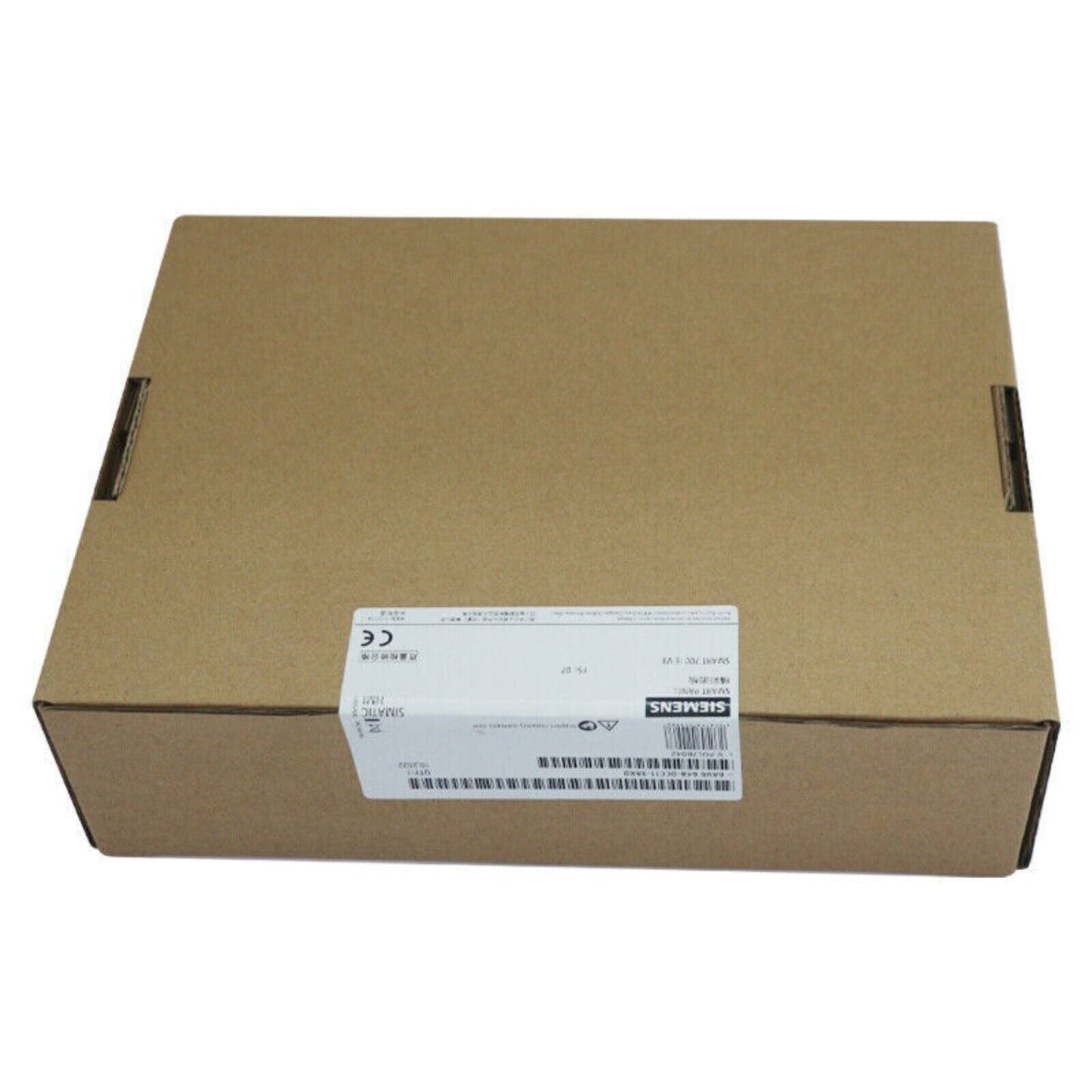 Siemens SIMATIC HMI SMART Panel in cardboard box, industrial automation equipment