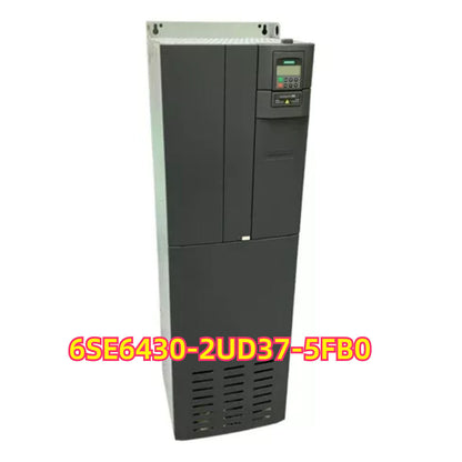 Siemens MICROMASTER 430 drive, industrial automation equipment, 6SE6430-2UD37-5FB0 model, dark gray casing