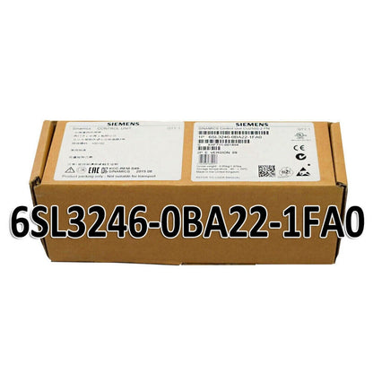 PLC | Siemens | 6SL3 246-0BA22-1FA0 6SL3246-0BA22-1FA0 SINAMICS G120 CONTROL UNIT