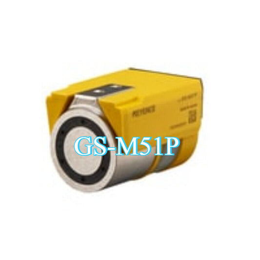 KEYENCE GS-M51P safety sensor switch, yellow and silver industrial automation part