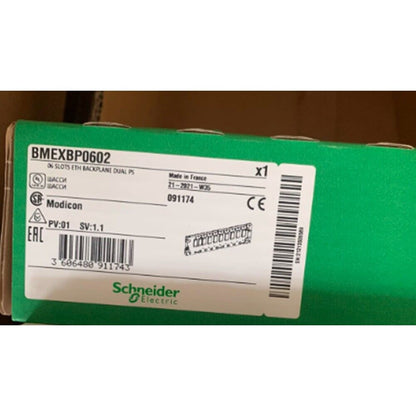 Schneider Electric BMEXBP0602 PLC Module, 06 Slots ETH Backplane Dual PS, fast shipping