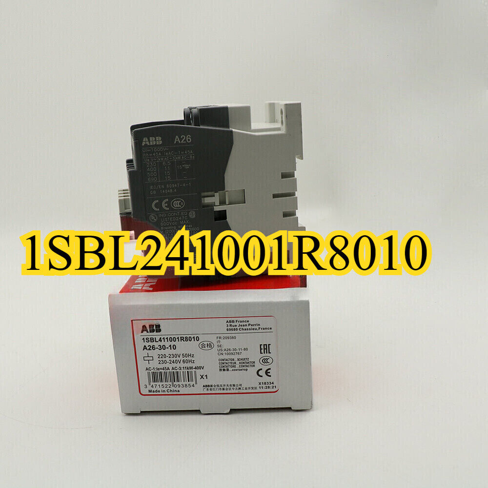 HMI | ABB | A26-30-10  ABB AC contactors AC24V、110V、200V、220-230V Fast shipping