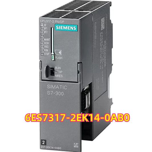 Siemens SIMATIC S7-300 CPU 317-2 PN/DP PLC Module, 6ES7317-2EK14-0AB0, industrial automation part
