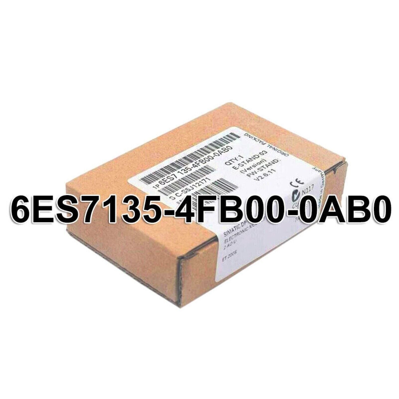 Siemens SIMATIC DP Electronic Module 6ES7135-4FB00-0AB0 in box, ET 200S series, industrial automation component