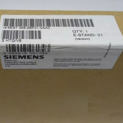 Siemens S7-300 Connecting Cable Packaging - 6ES7368-3BF01-0AA0, 5M length
