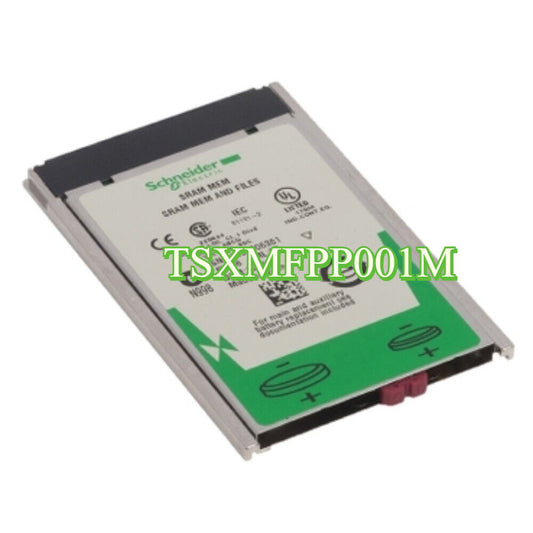 Schneider Electric TSXMFPP001M PLC Module, SRAM MEM for industrial automation.