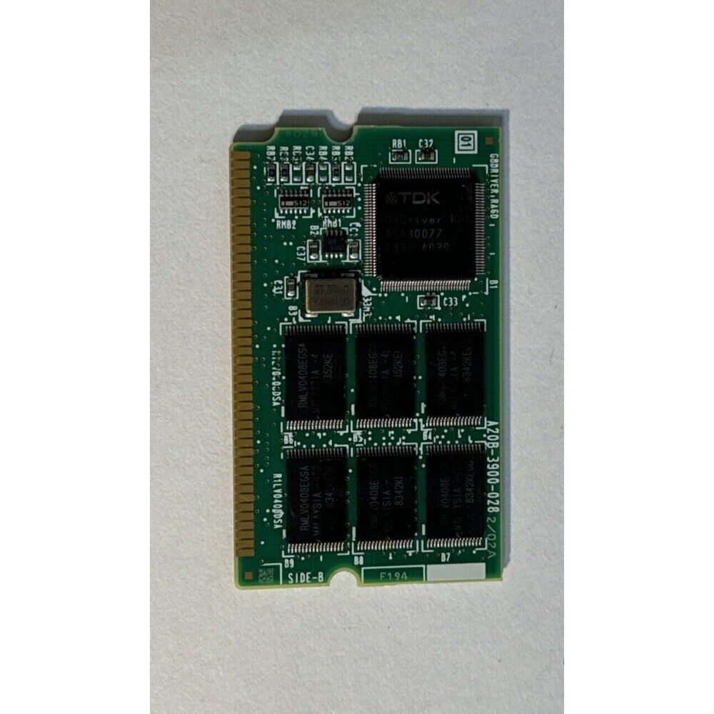 FANUC A20B-3900-0282 Circuit Board - Green PCB with TDK components and other chips, featuring Side-B and F194 markings.