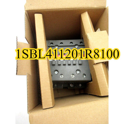 ABB Contactor 1SBL411201R8100 in shipping box. Industrial automation part.