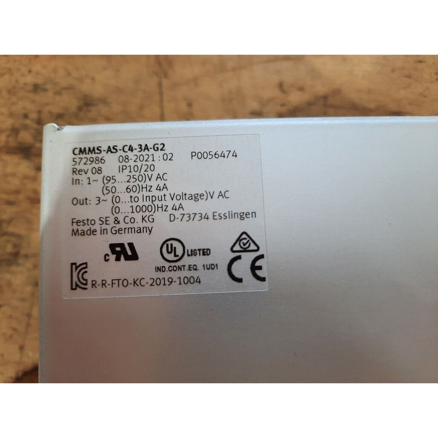 Controller | Festo | CMMS-AS-C4-3A-G2 572986 Motor Controller