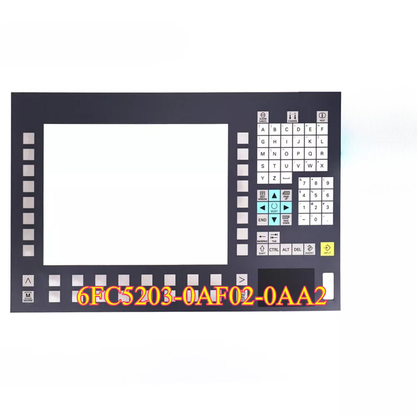 Siemens SINUMERIK 840C/840CE PLC control panel with 6FC5203-0AF02-0AA2 model number